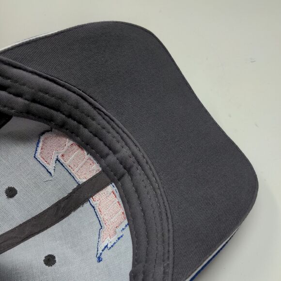 Main Gate Summit Racing Equipment Strapback Hat Gray OSFM Embroidered Logo - Picture 10 of 12